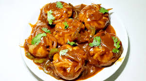 Manchurian Veg Momos